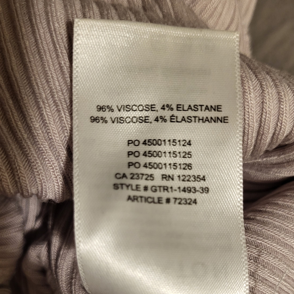 Babaton Ribbed Lavender Bodysuit - Picture 5 of 5